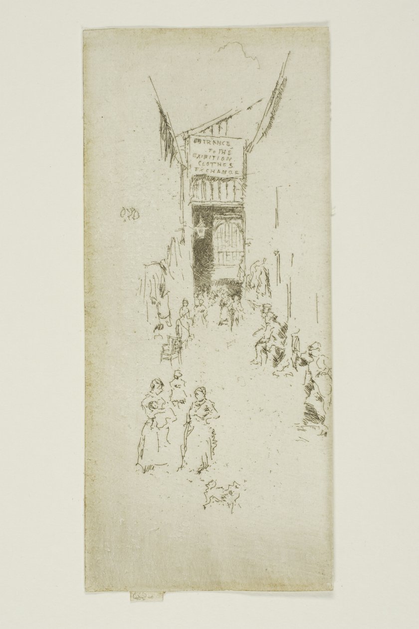 Fleur-de-lys Passage af James Abbott McNeill Whistler
