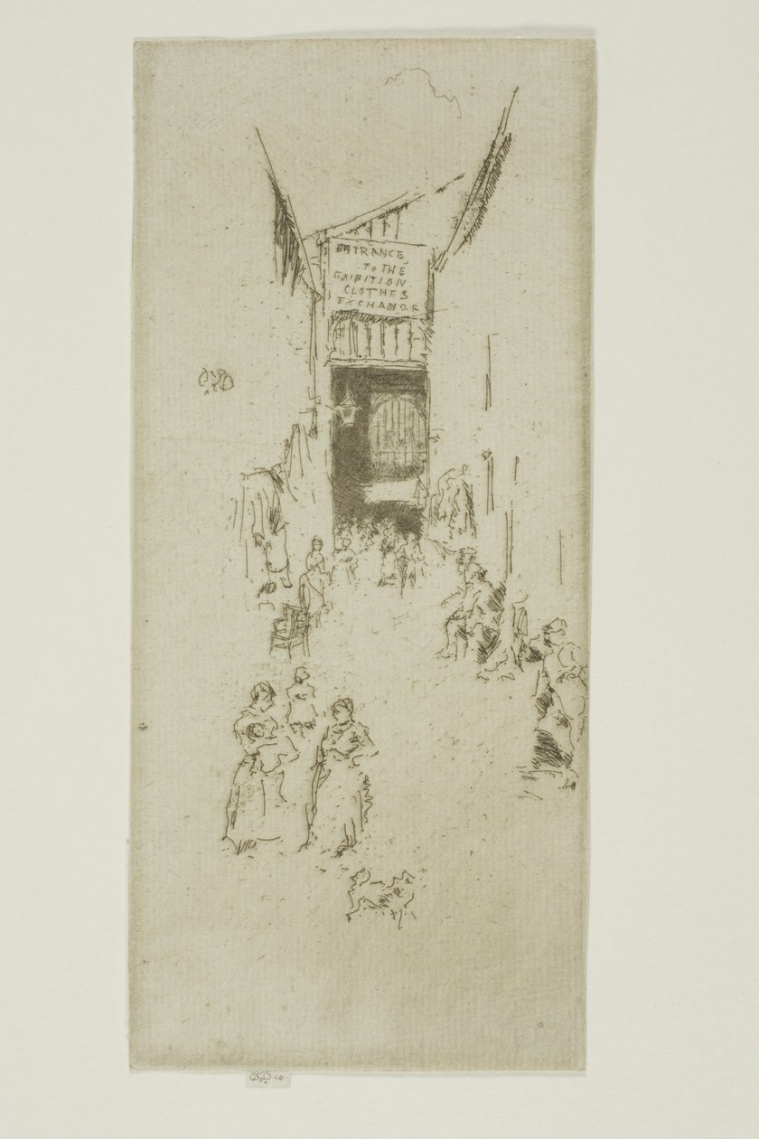 Fleur-de-lys Passage af James Abbott McNeill Whistler