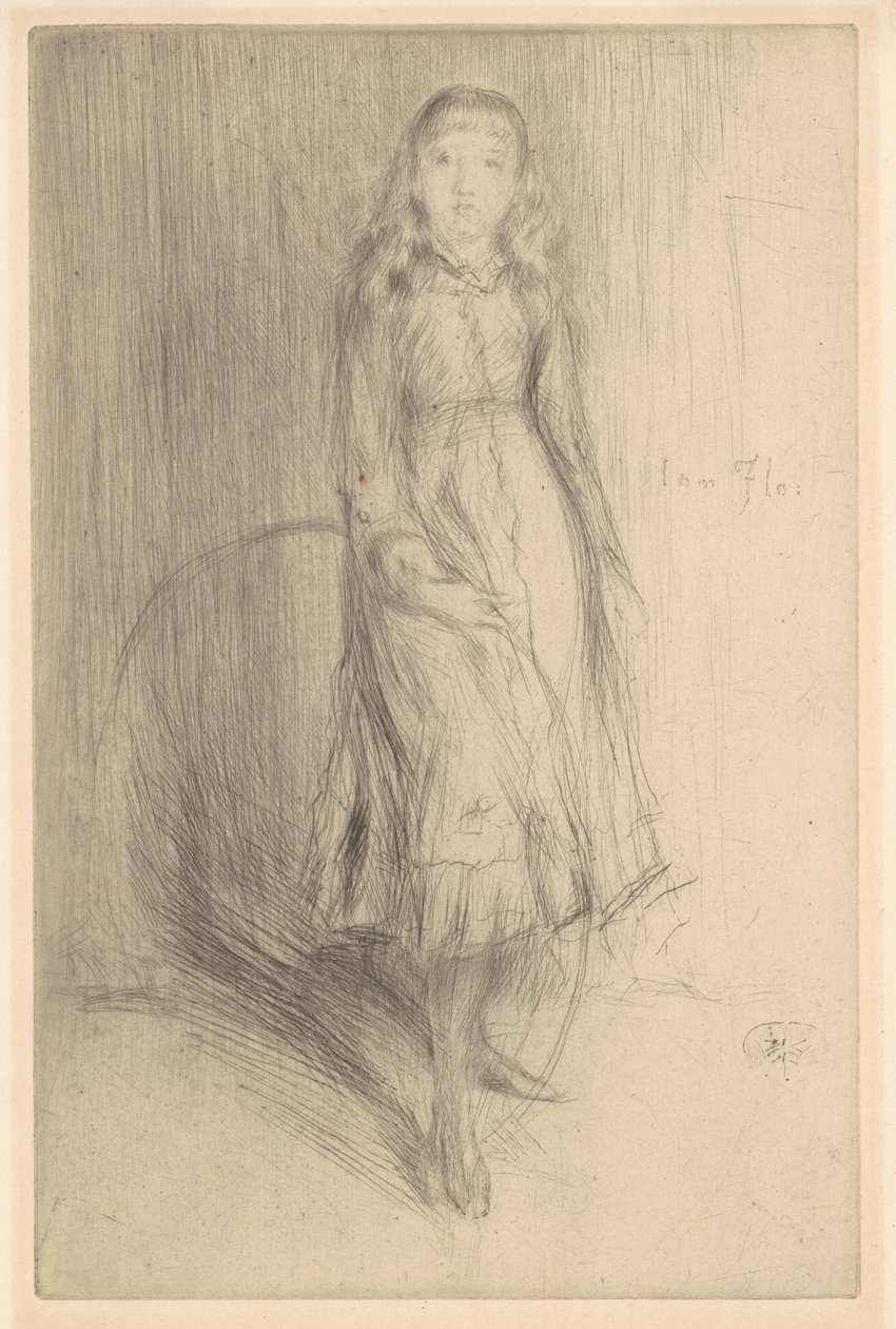 Florence Leyland af James Abbott McNeill Whistler