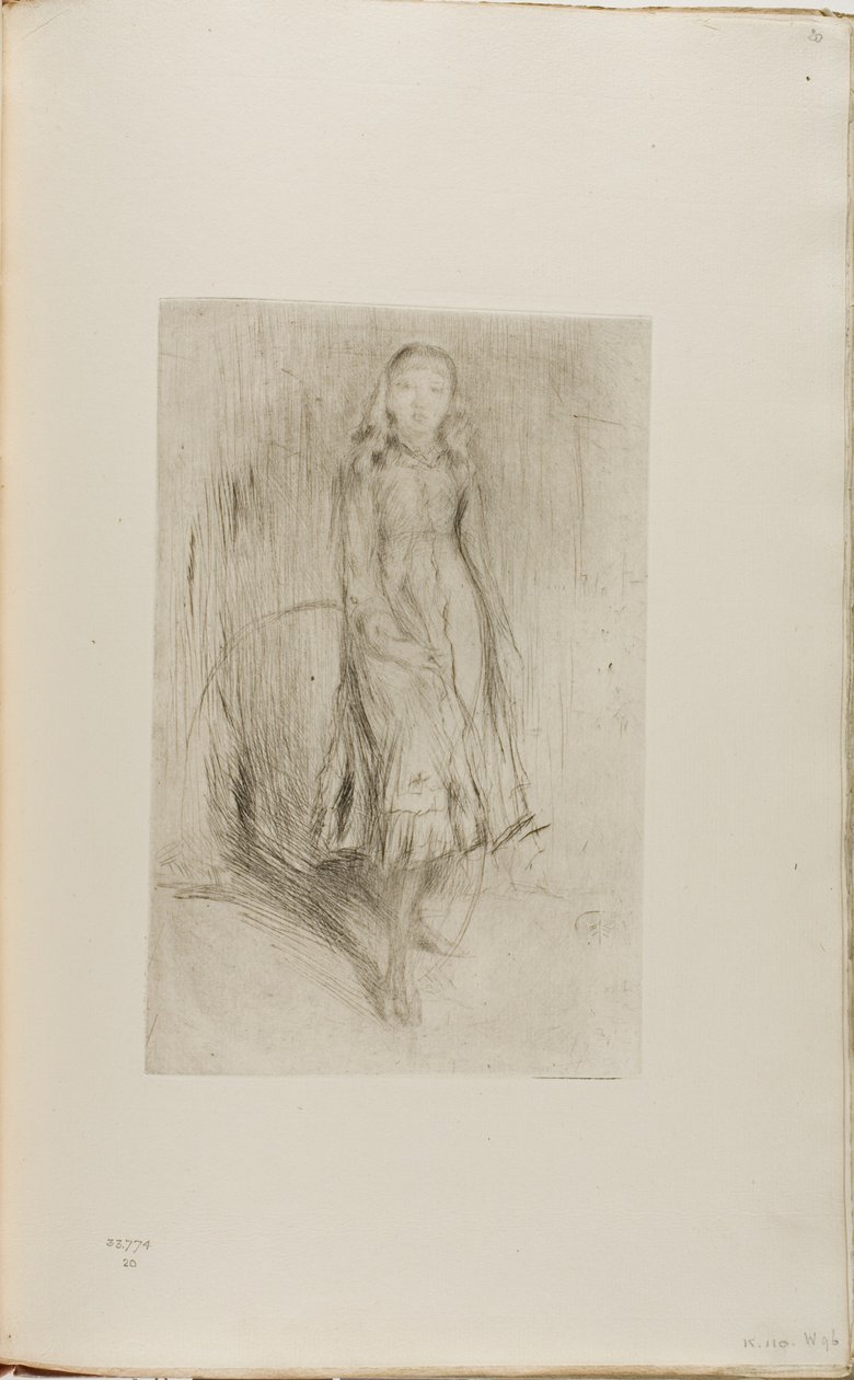 Florence Leyland af James Abbott McNeill Whistler