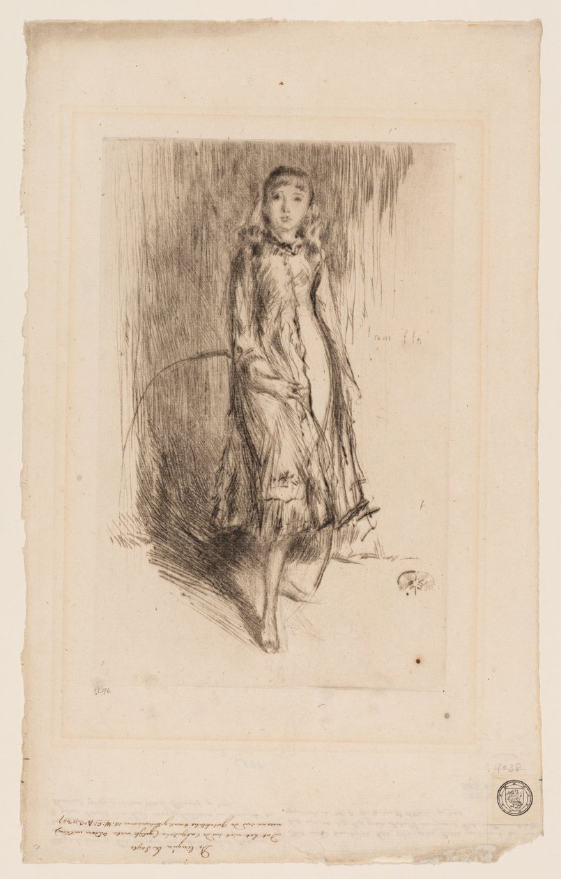 Florence Leyland af James Abbott McNeill Whistler