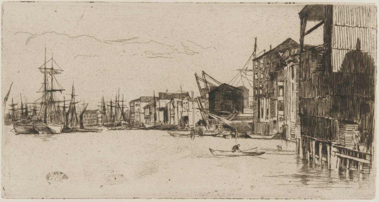 Frihandelshavn af James Abbott McNeill Whistler