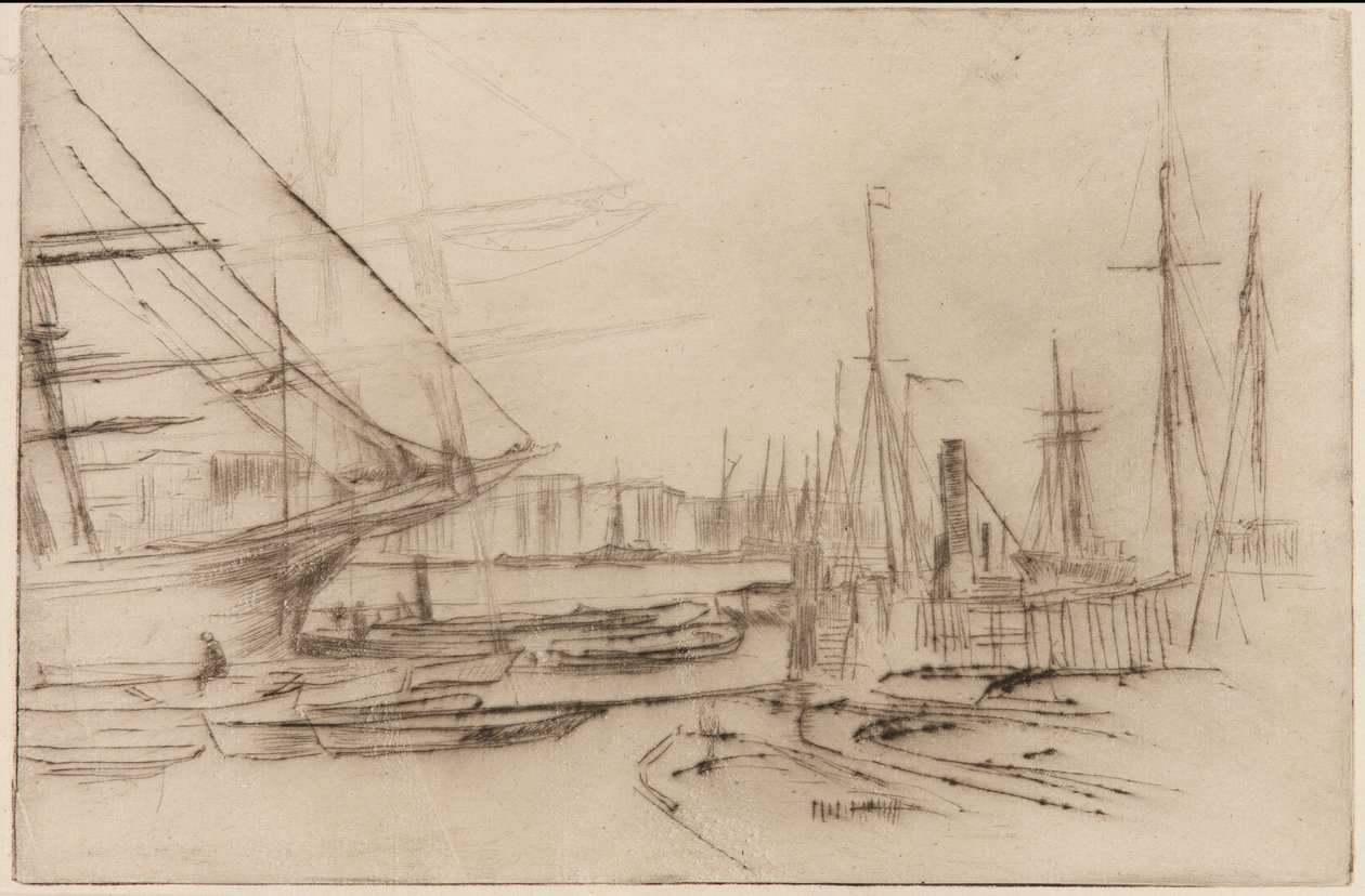 Fra Billingsgate af James Abbott McNeill Whistler