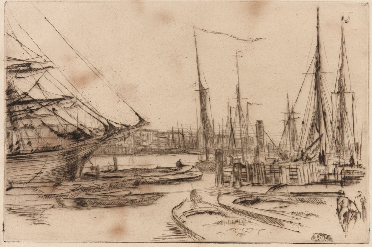 Fra Billingsgate af James Abbott McNeill Whistler