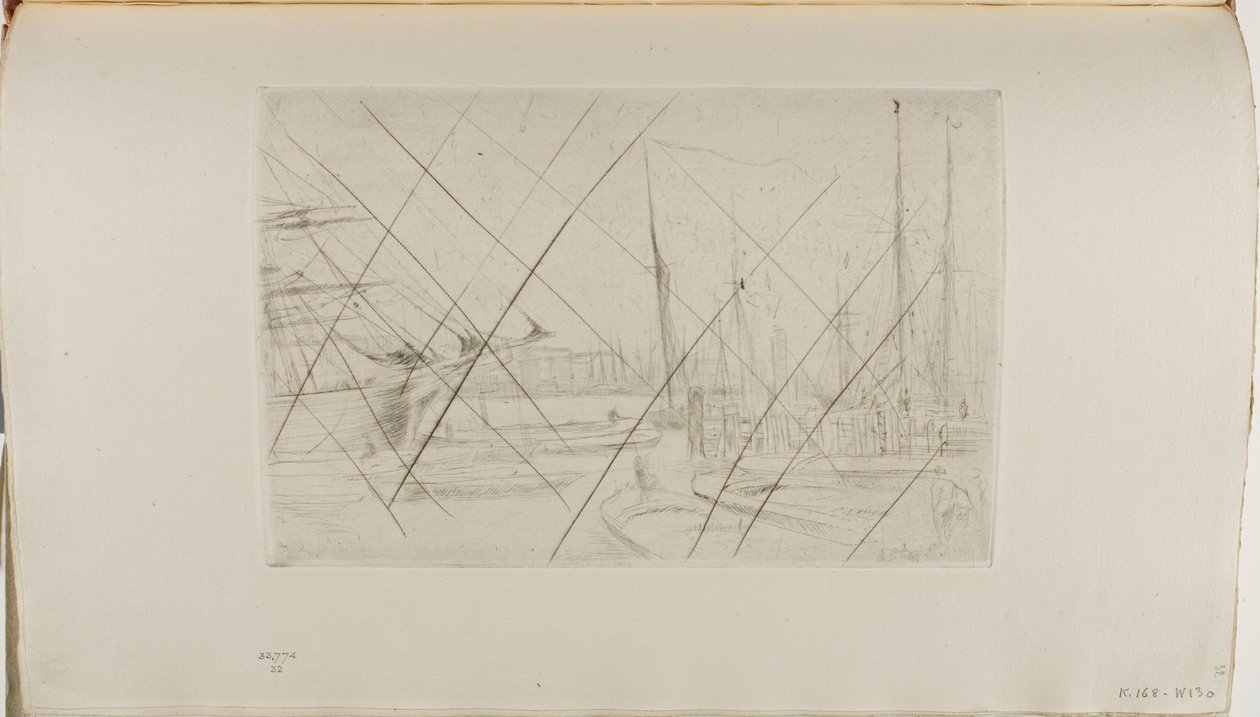 Fra Billingsgate af James Abbott McNeill Whistler