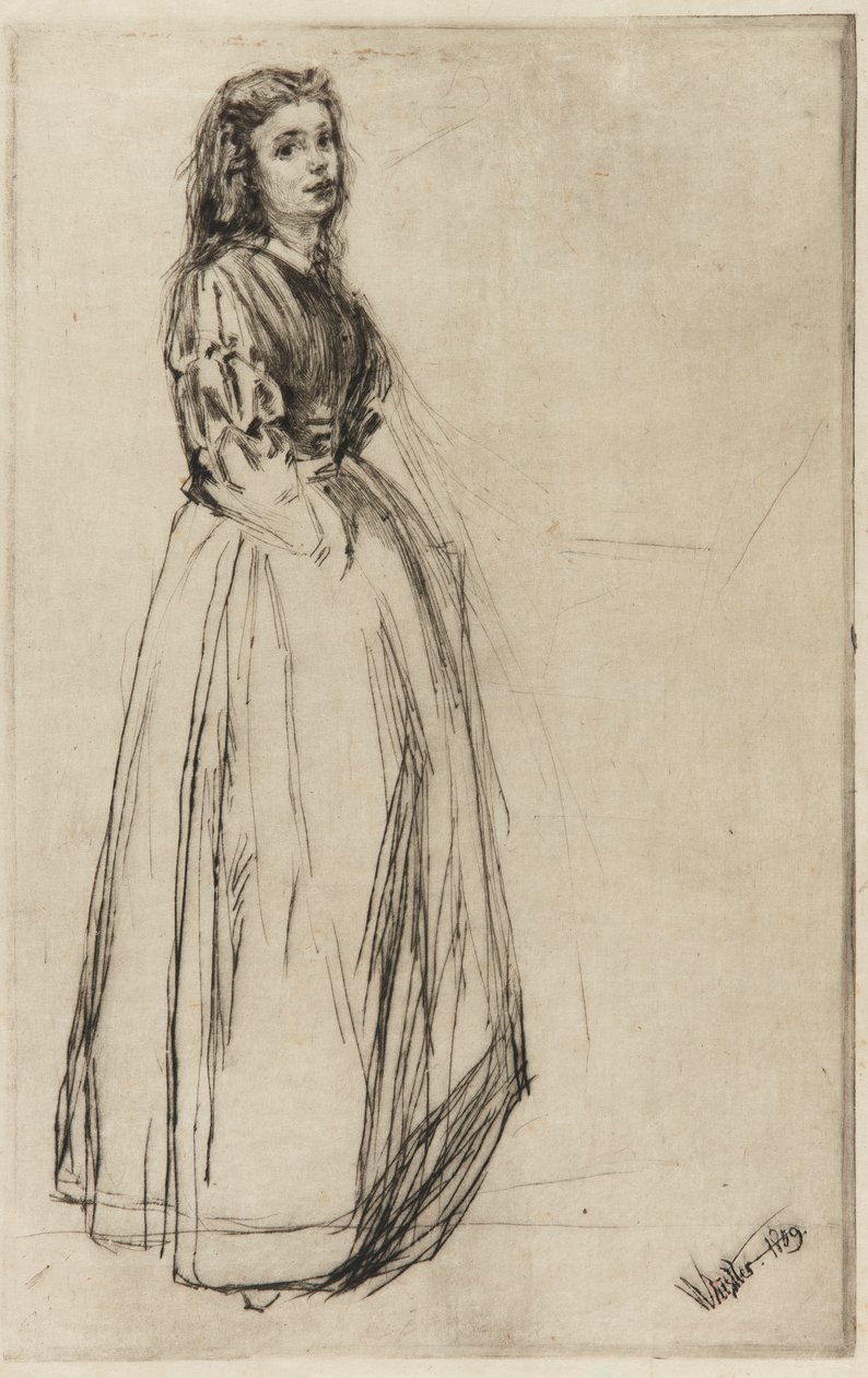 Fumette, Stående af James Abbott McNeill Whistler