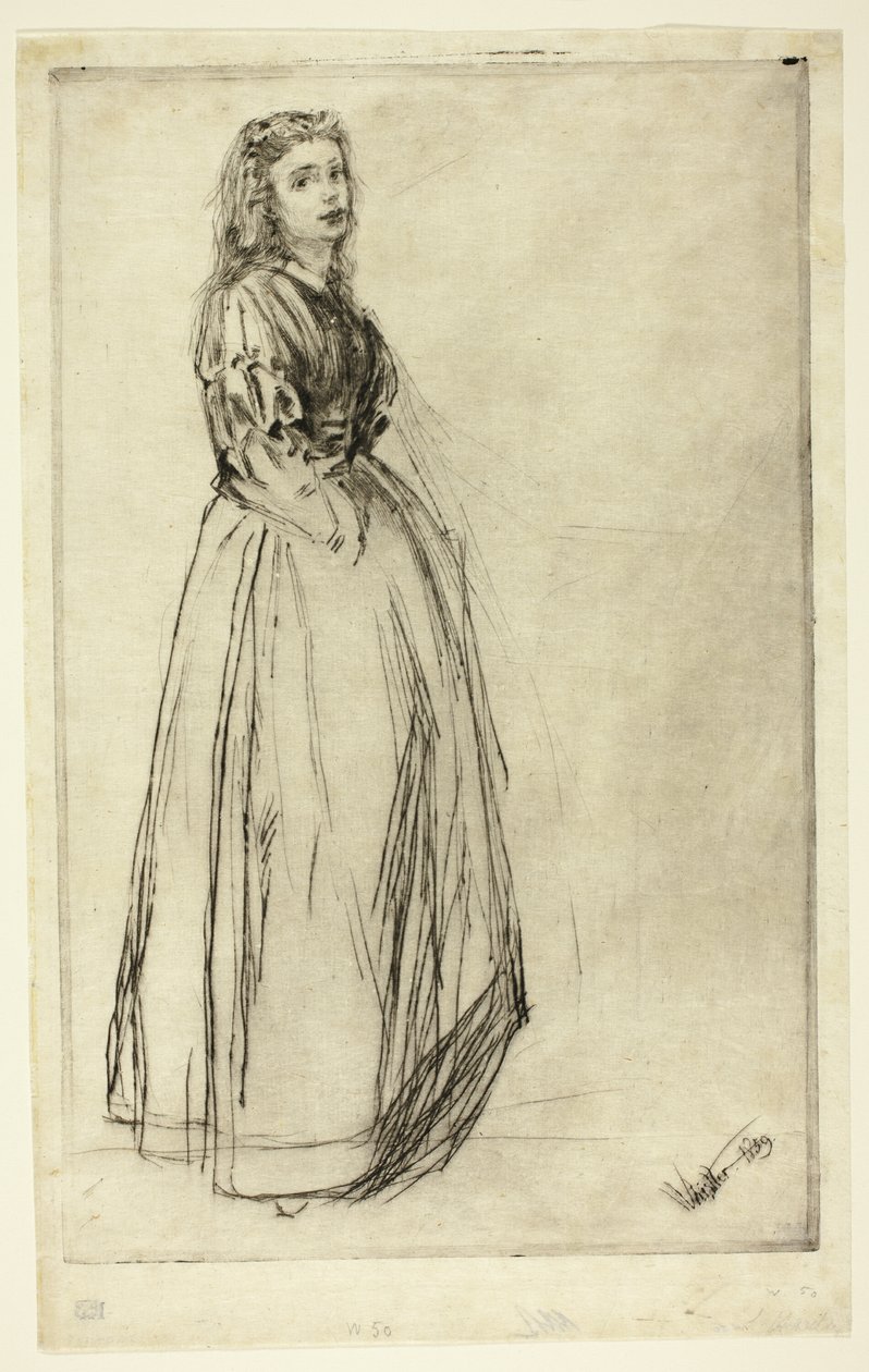 Fumette, Stående af James Abbott McNeill Whistler