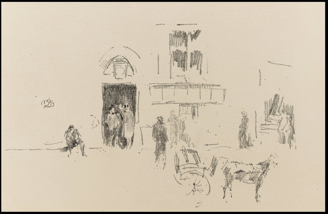 Glaiety scenedør af James Abbott McNeill Whistler