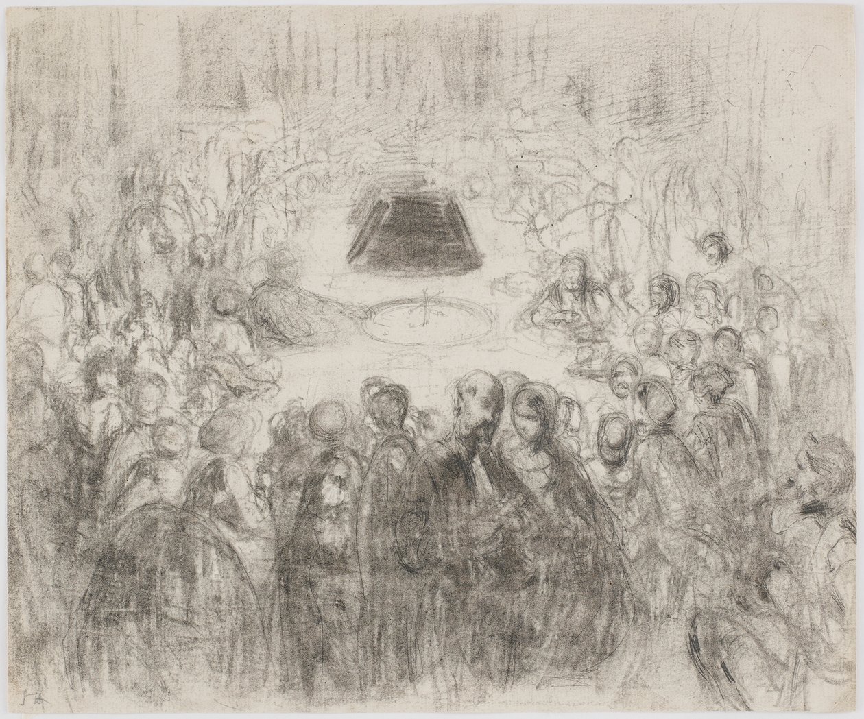 Spillesalon i Baden-Baden af James Abbott McNeill Whistler