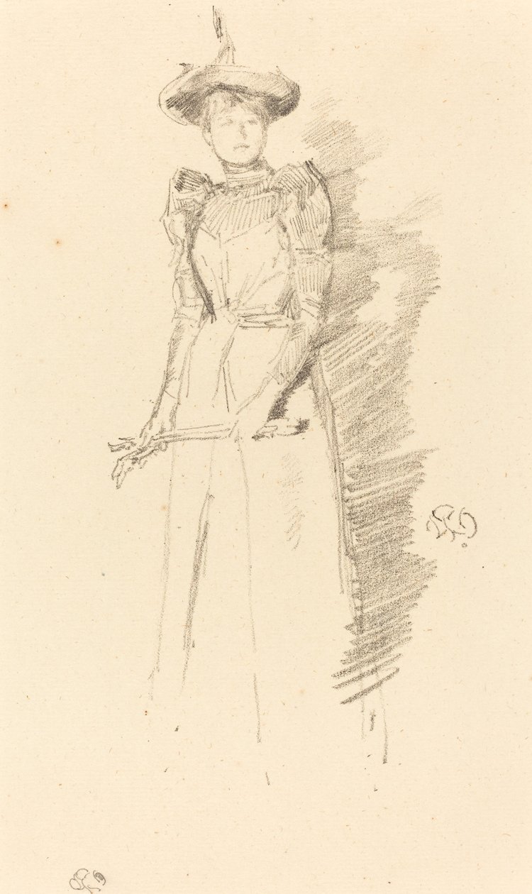 Sverige Handsker af James Abbott McNeill Whistler