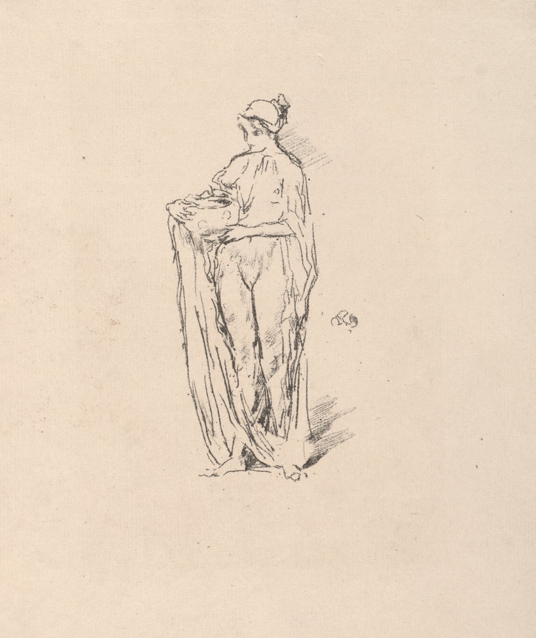Pige med skål af James McNeill Whistler