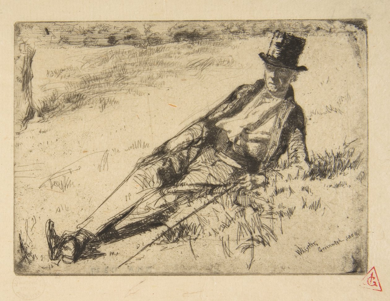 Greenwich-pensionist af James McNeill Whistler