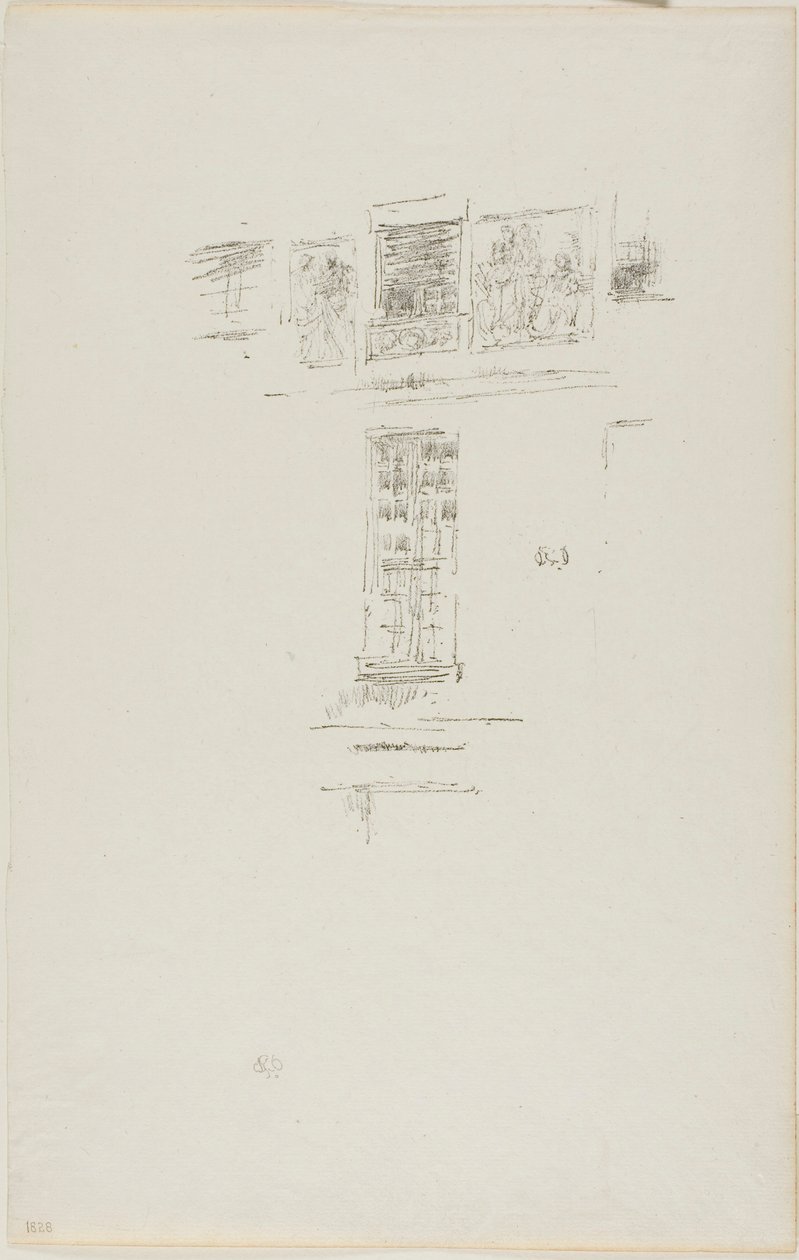 Hôtel Colbert, vinduer af James McNeill Whistler