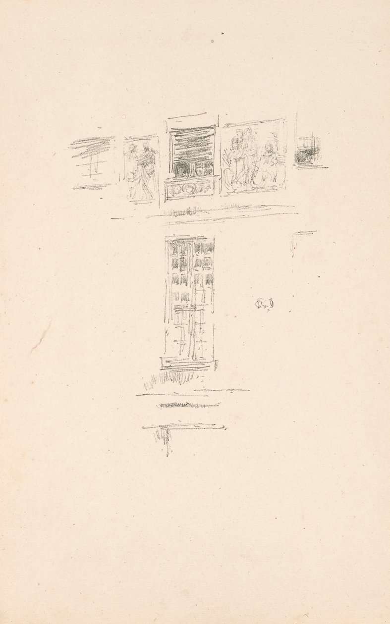 Hôtel Colbert, Vinduer af James McNeill Whistler
