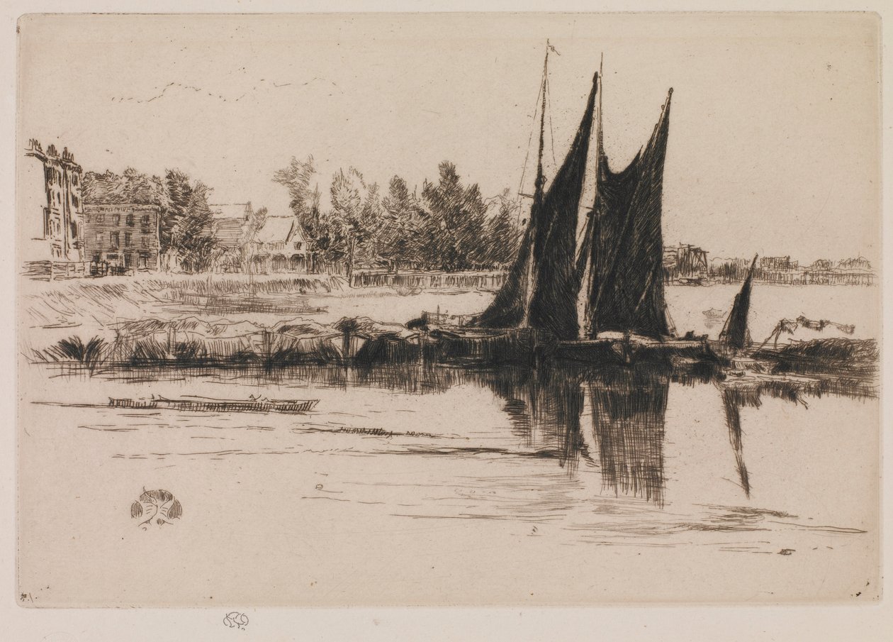 Hurlingham af James Abbott McNeill Whistler