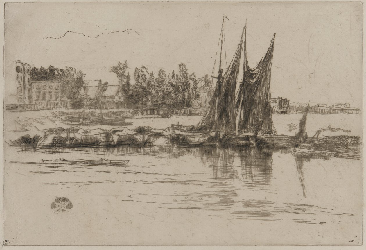 Hurlingham af James Abbott McNeill Whistler
