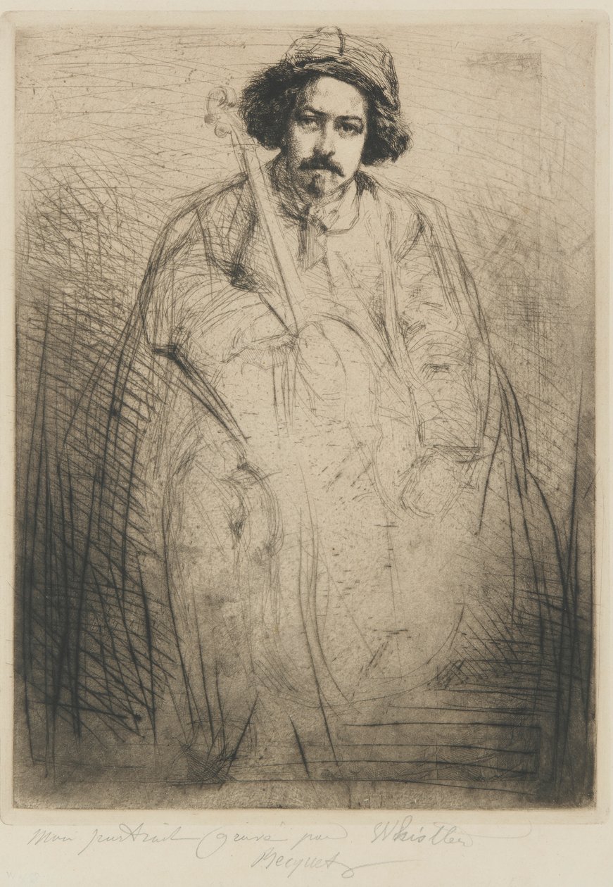J. Becquet, Billedhugger af James Abbott McNeill Whistler