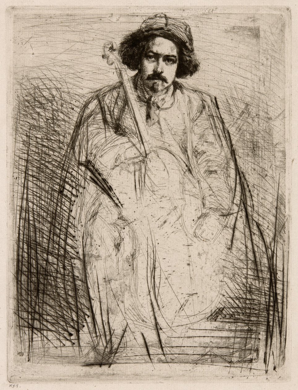 J. Becquet, Billedhugger af James Abbott McNeill Whistler