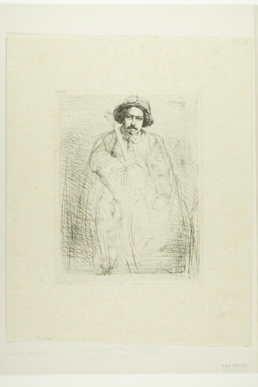 J. Becquet, Billedhugger af James Abbott McNeill Whistler