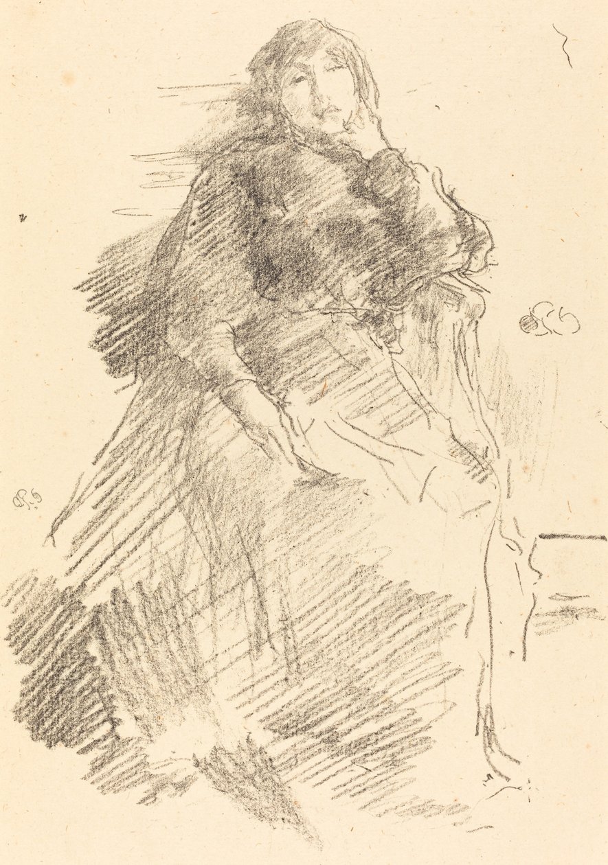 Den dejlige dovne dame af James Abbott McNeill Whistler