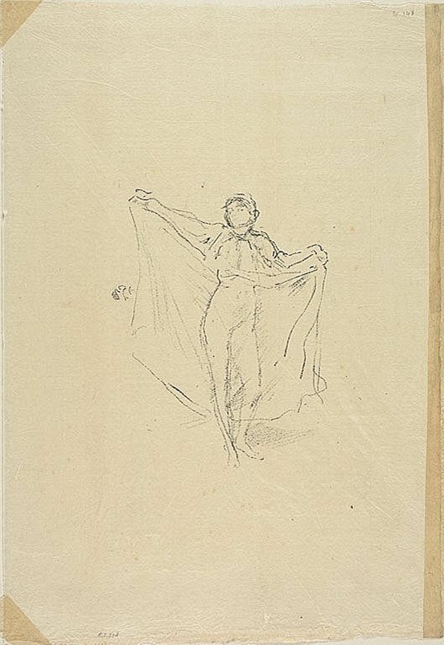 La Danseuse: En undersøgelse af nøgen af James Abbott McNeill Whistler