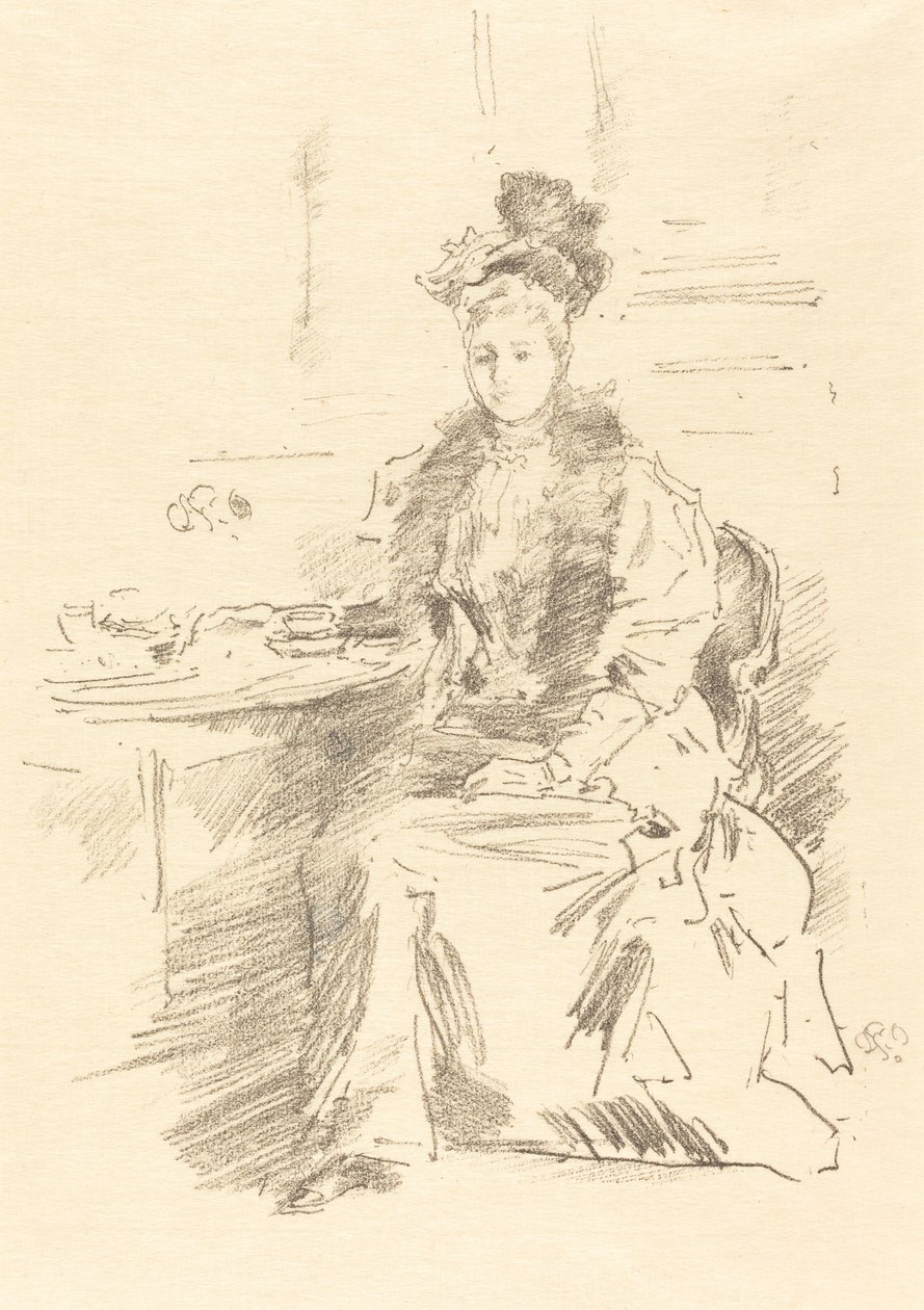Den smukke New Yorker af James Abbott McNeill Whistler