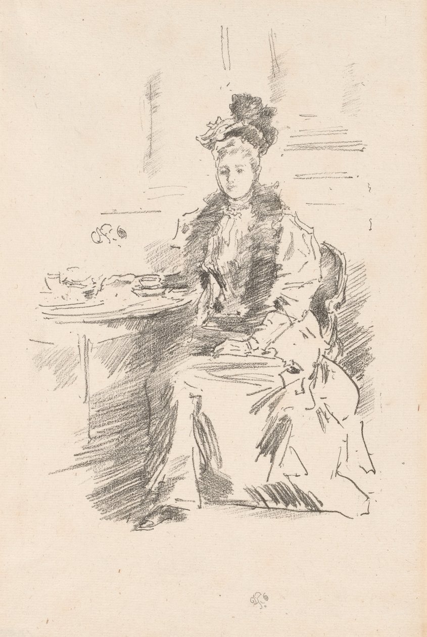 Den smukke New Yorker af James Abbott McNeill Whistler