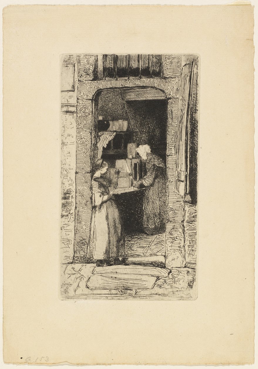 Sennepssælgeren af James Abbott McNeill Whistler