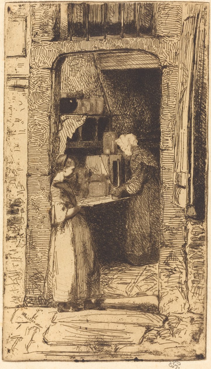 Sennepssælgeren af James Abbott McNeill Whistler