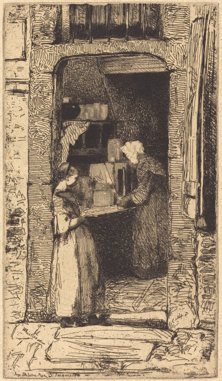 Sennepssælgeren af James Abbott McNeill Whistler