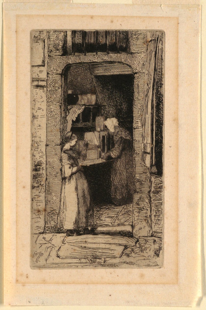 Sennepssælgeren af James Abbott McNeill Whistler