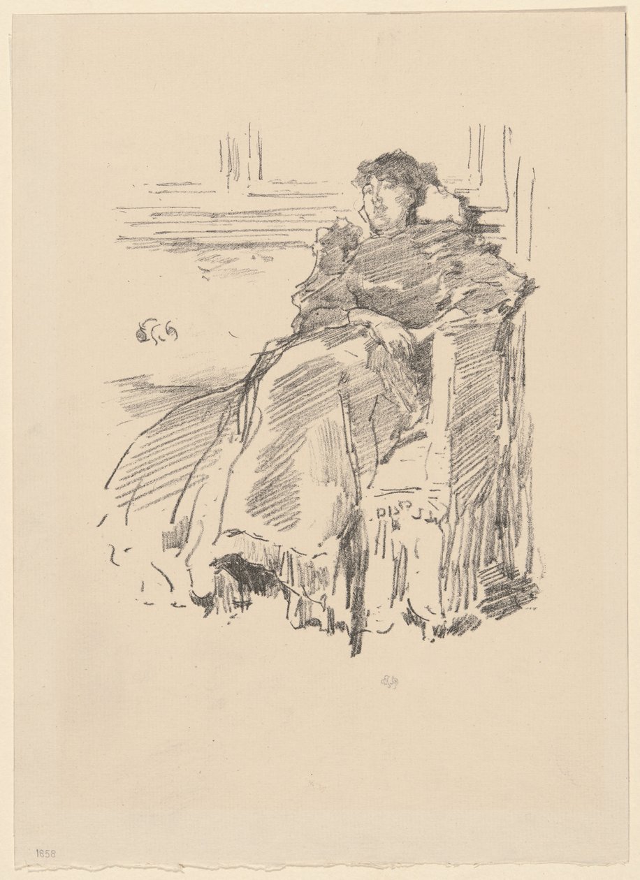 Den røde kjole af James McNeill Whistler