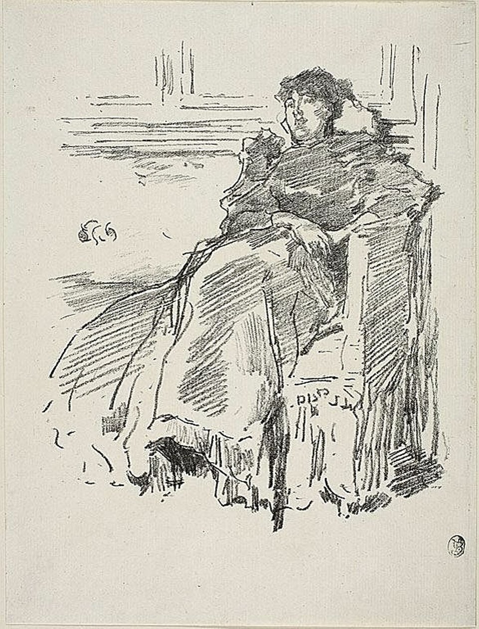 Den røde kjole af James Abbott McNeill Whistler