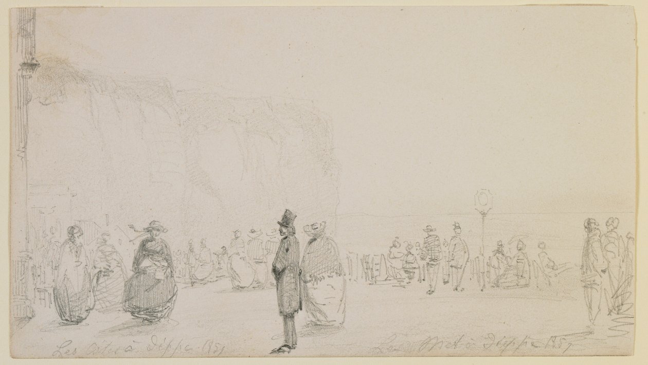Kysterne i Dieppe af James Abbott McNeill Whistler