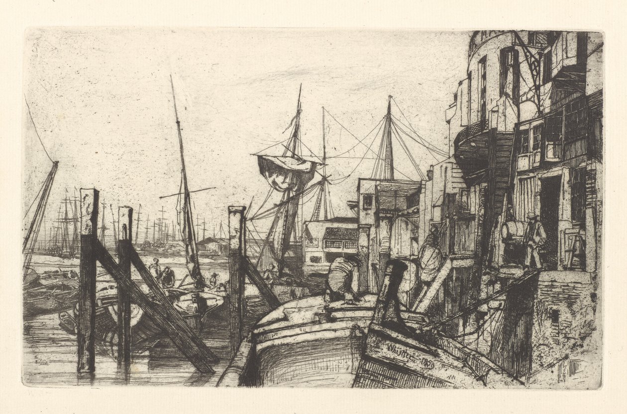 Limehouse af James Abbott McNeill Whistler