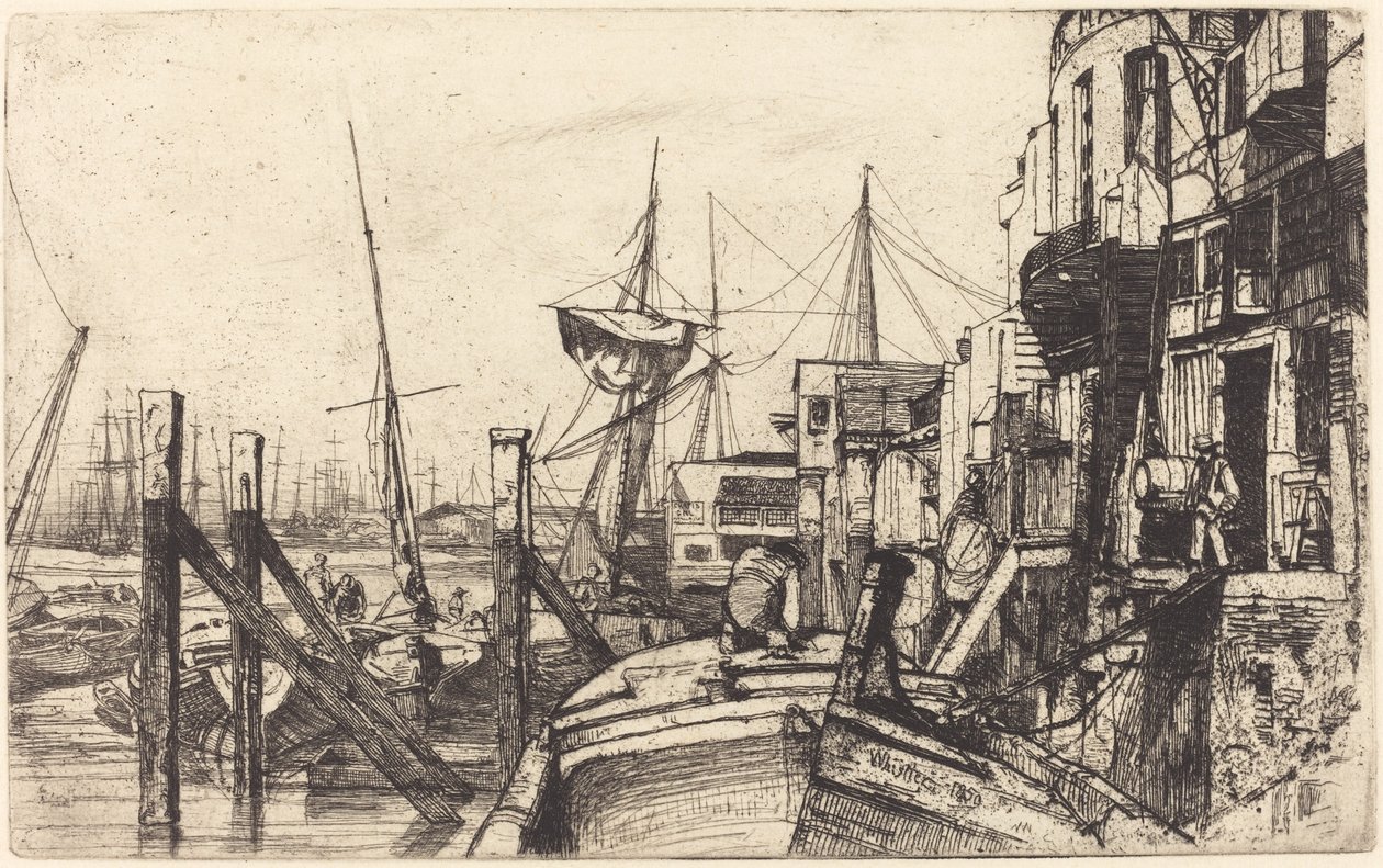 Limehouse af James Abbott McNeill Whistler