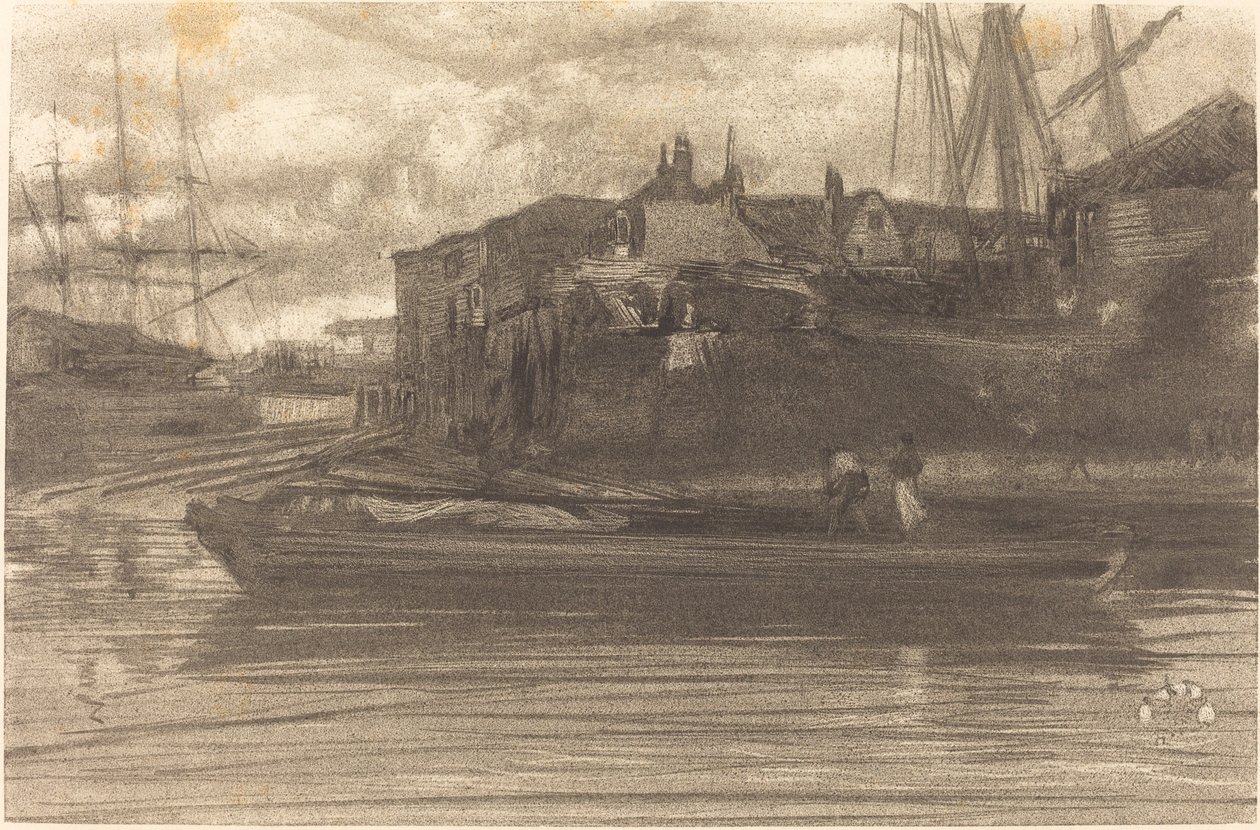Limehouse af James Abbott McNeill Whistler