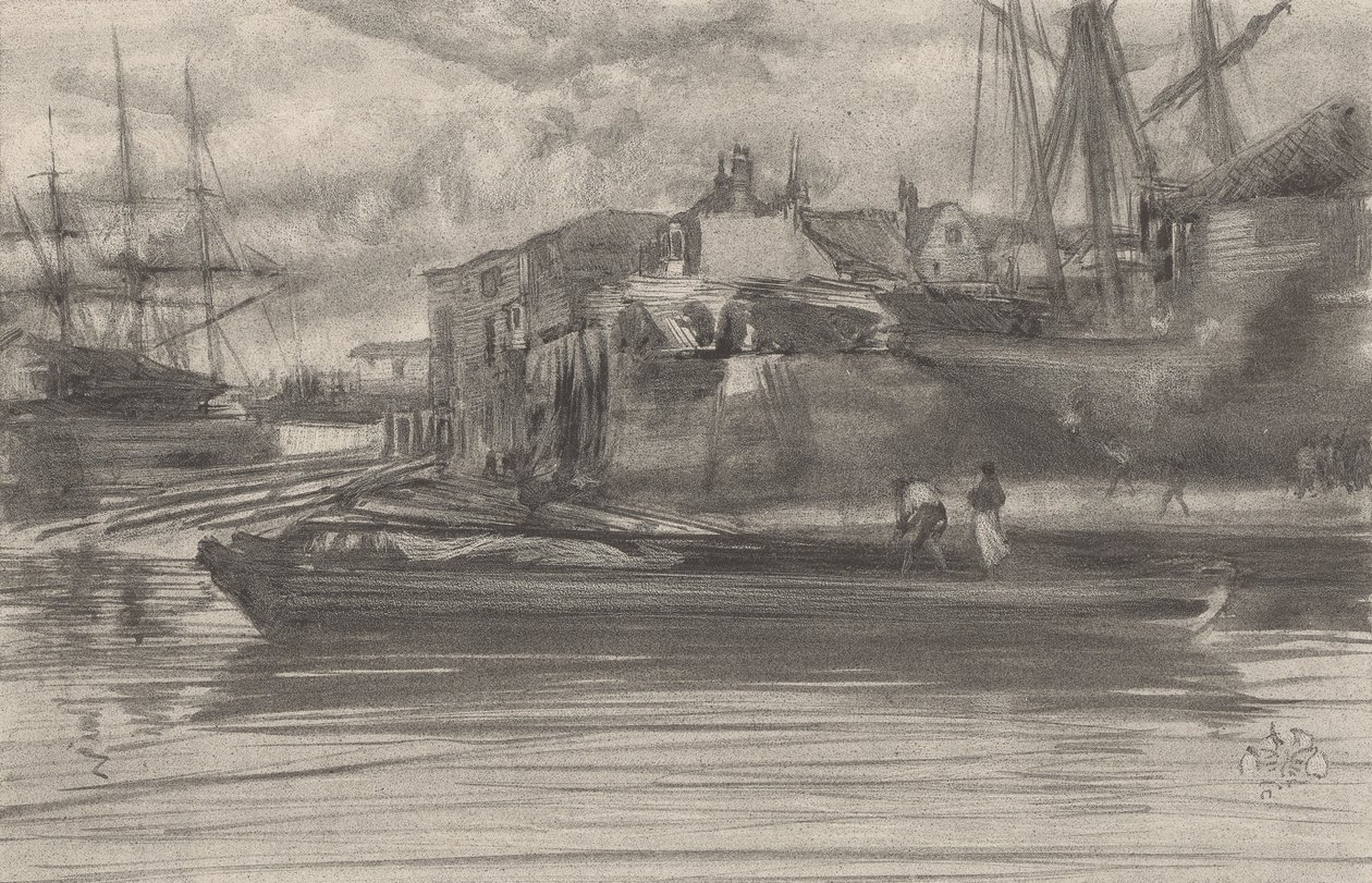 Limehouse af James Abbott McNeill Whistler
