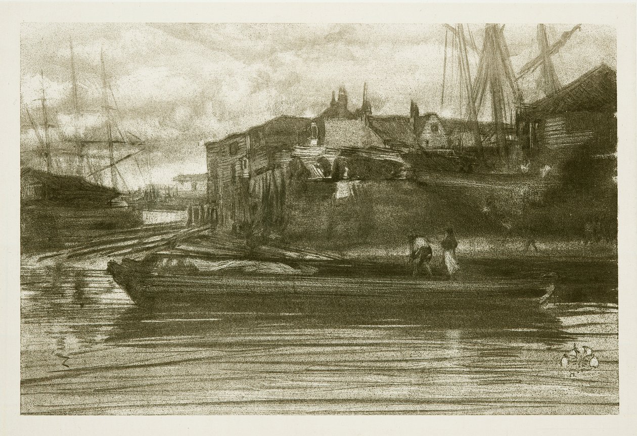 Limehouse af James Abbott McNeill Whistler
