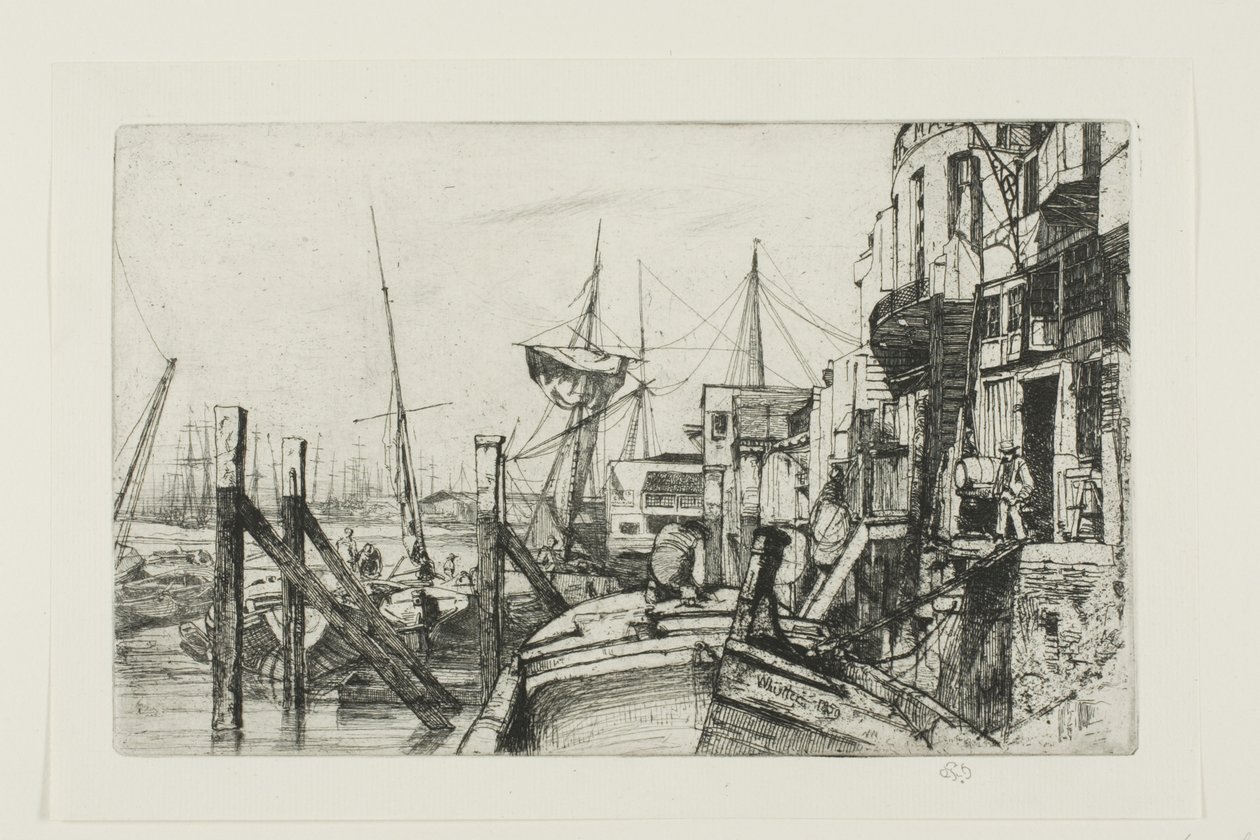 Limehouse af James Abbott McNeill Whistler