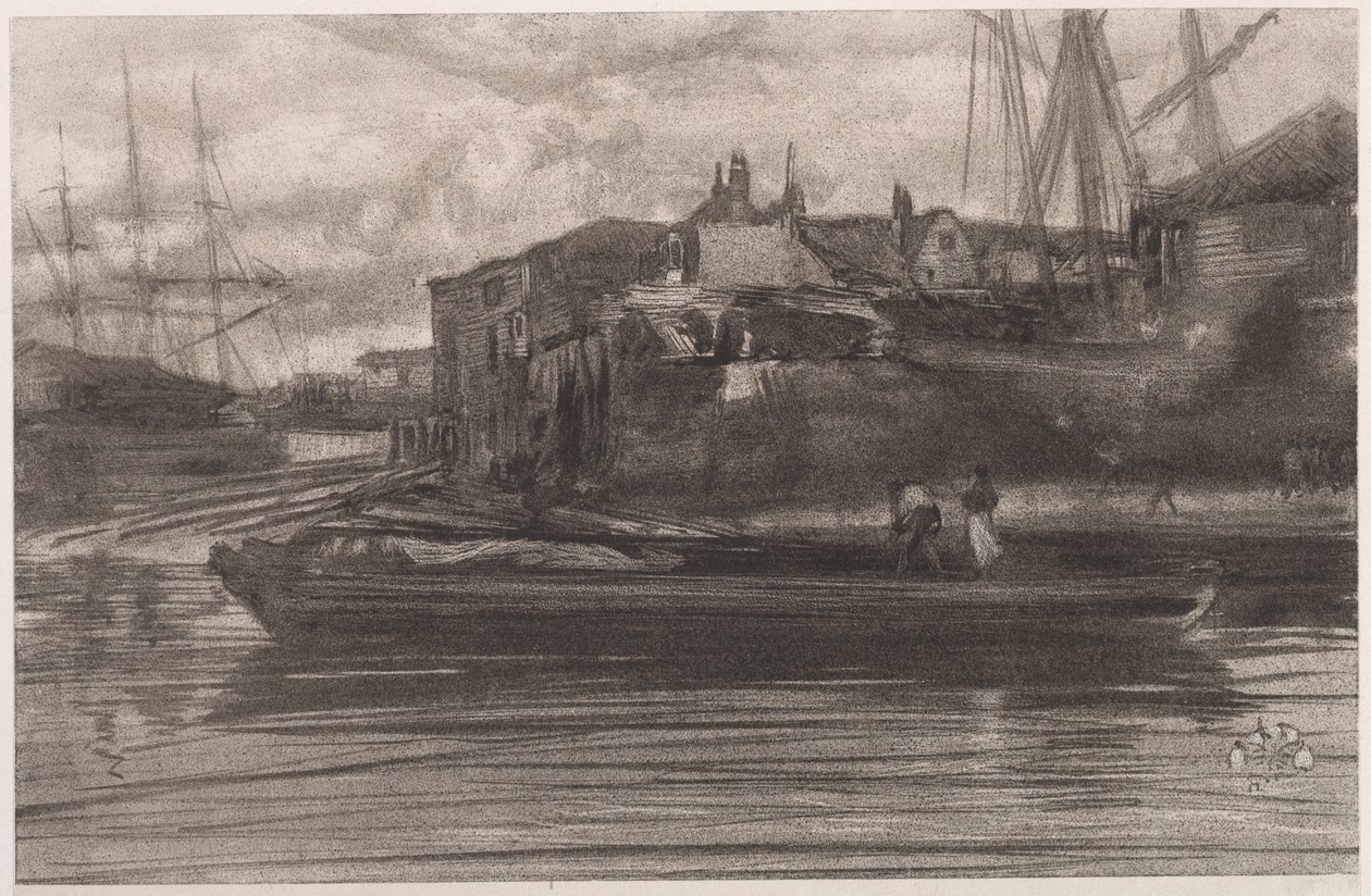 Limehouse af James McNeill Whistler