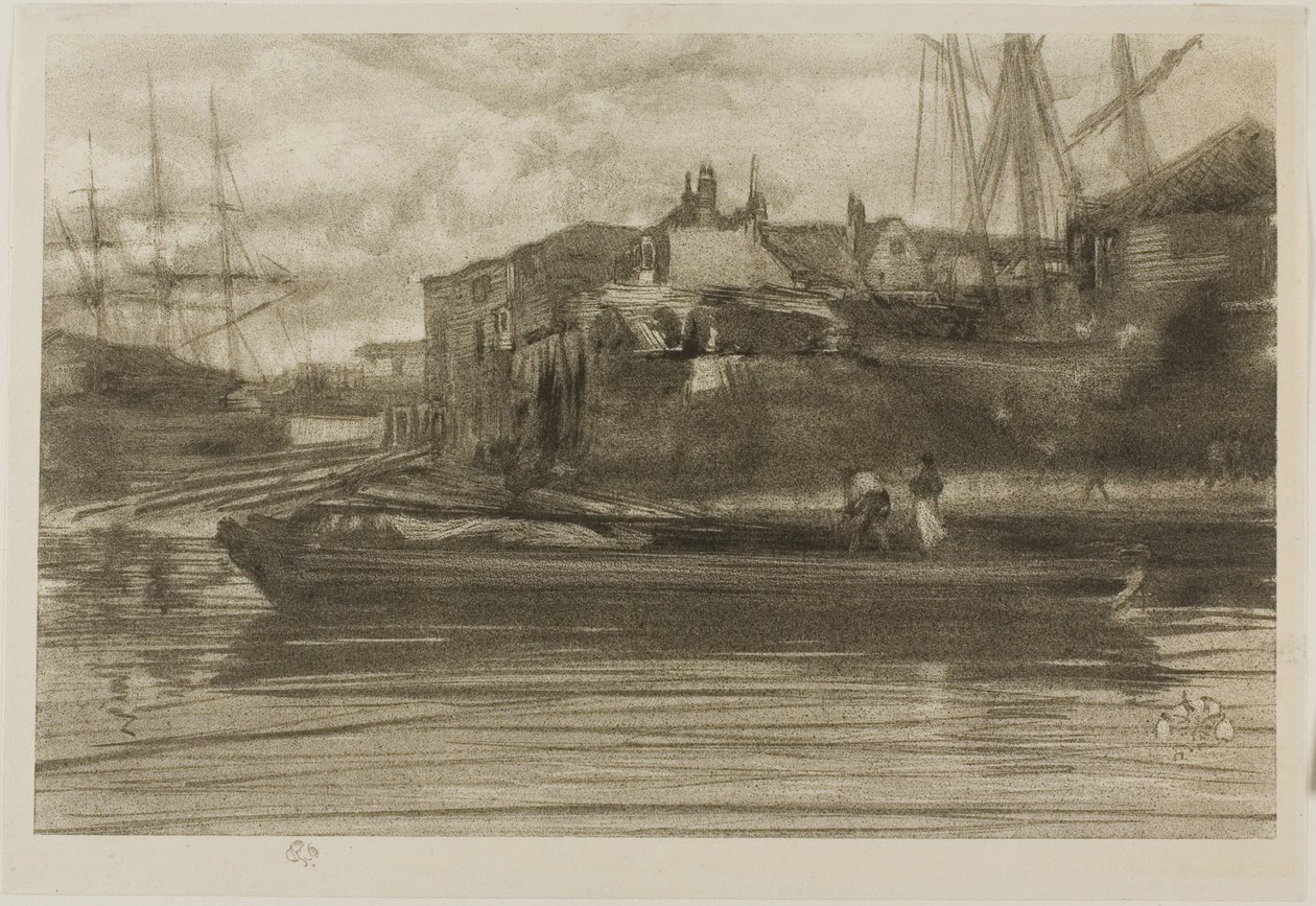 Limehouse af James McNeill Whistler