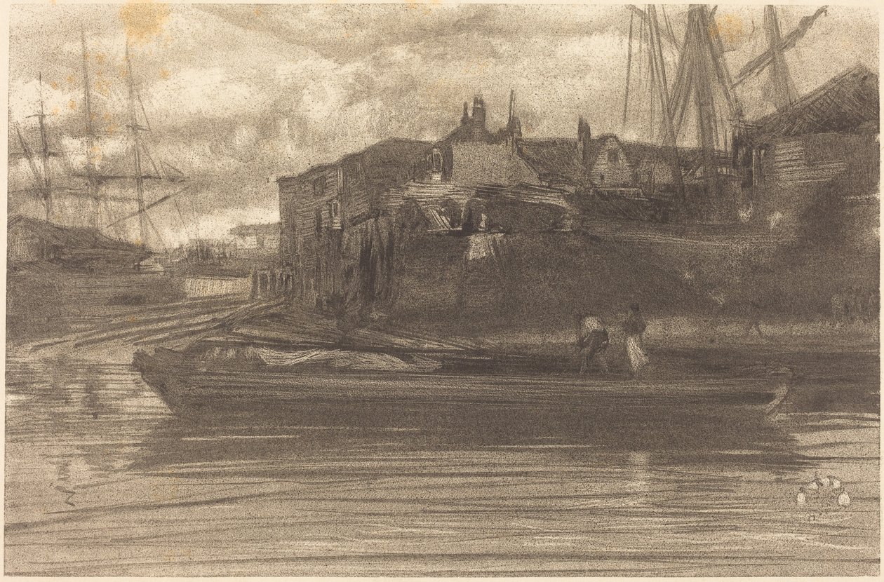 Limehouse af James McNeill Whistler