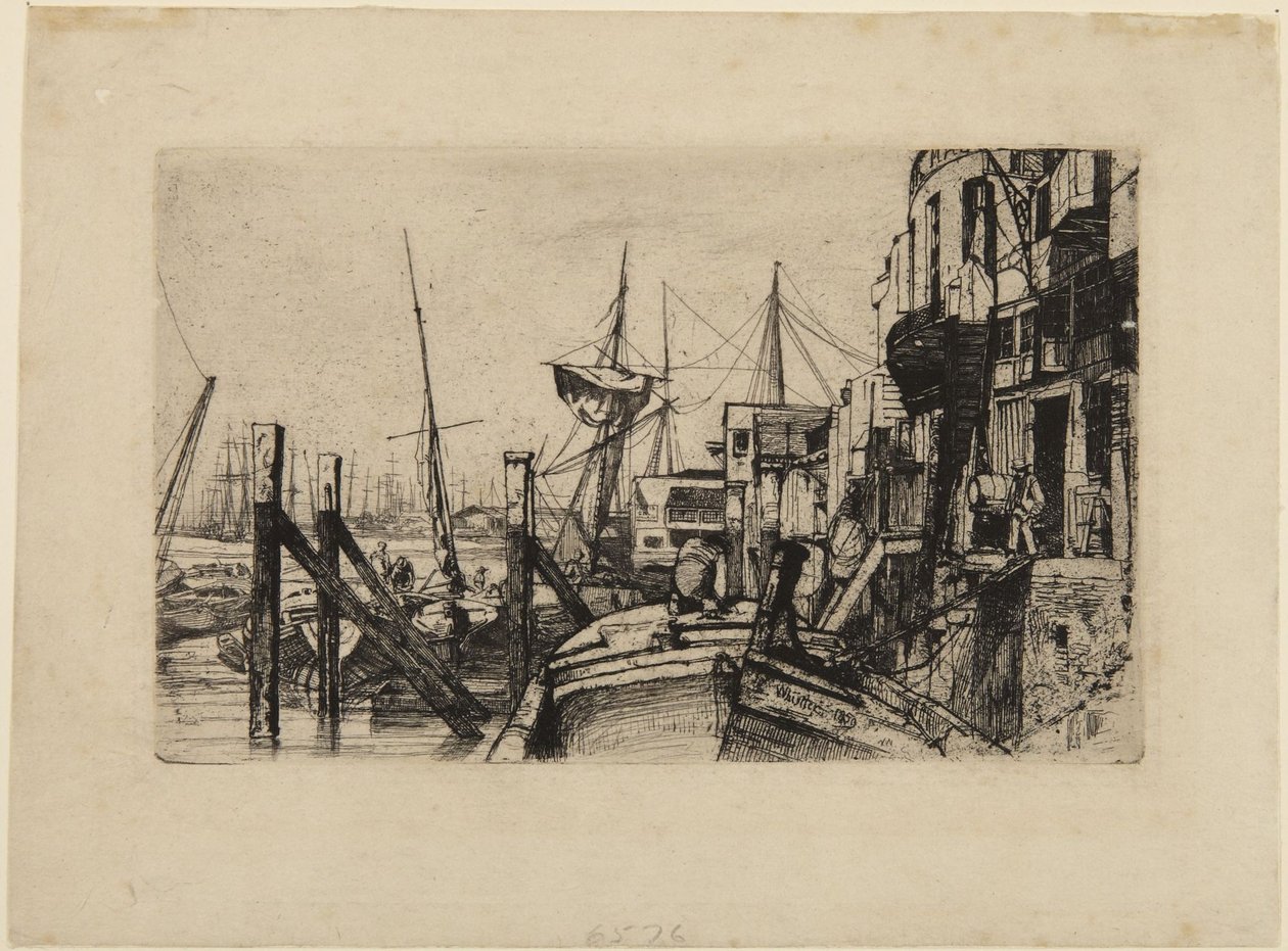 Limehouse af James McNeill Whistler