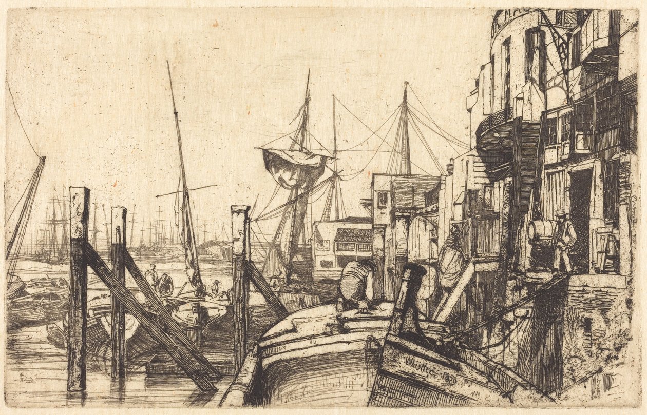 Limehouse af James McNeill Whistler