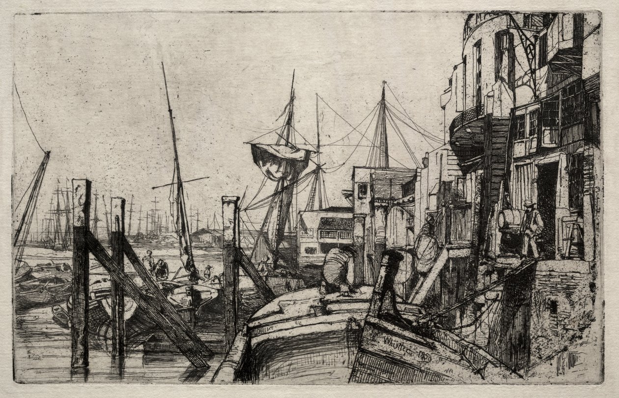Limehouse af James McNeill Whistler