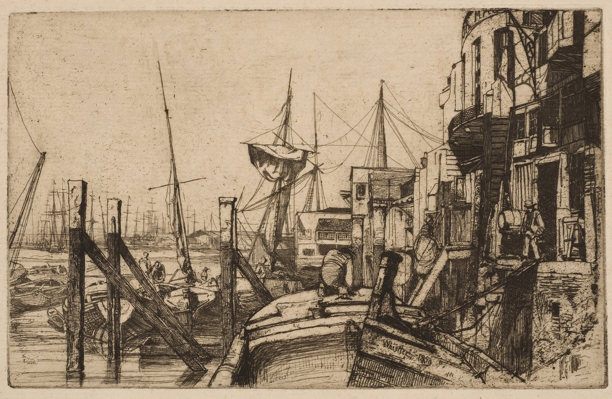 Limehouse af James McNeill Whistler