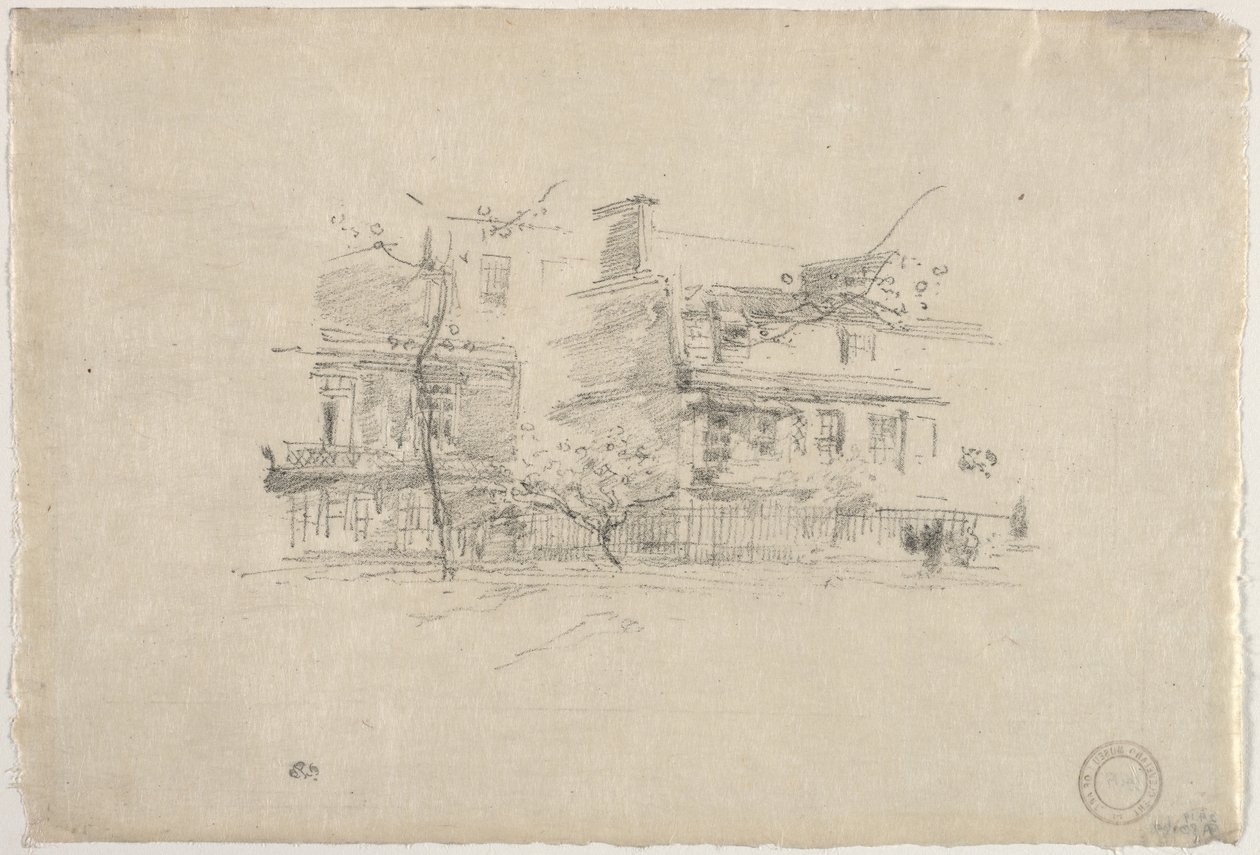 Lindsay Row, Chelsea af James McNeill Whistler