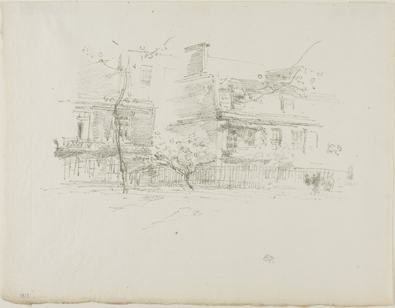 Lindsey Row, Chelsea af James Abbott McNeill Whistler