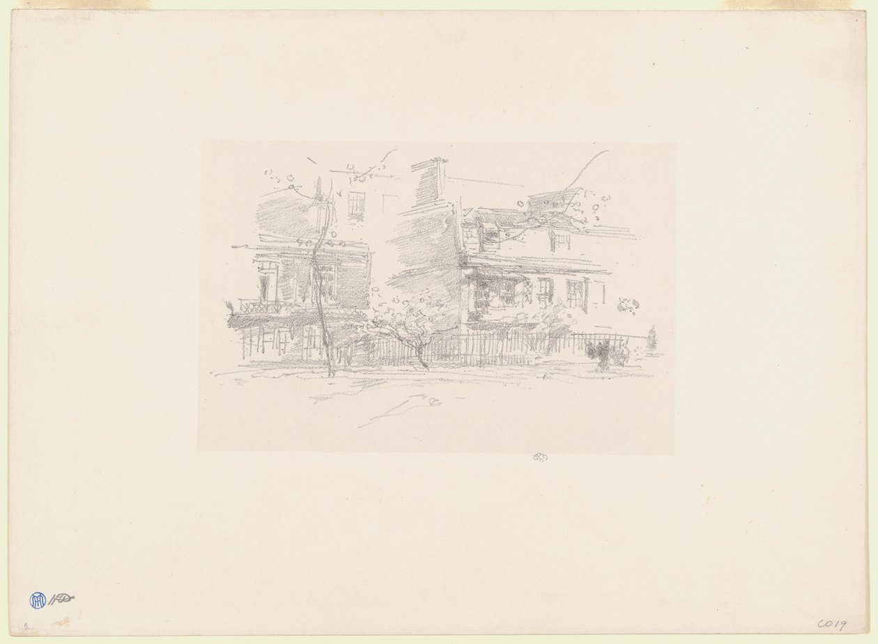 Lindsey Row, Chelsea af James McNeill Whistler